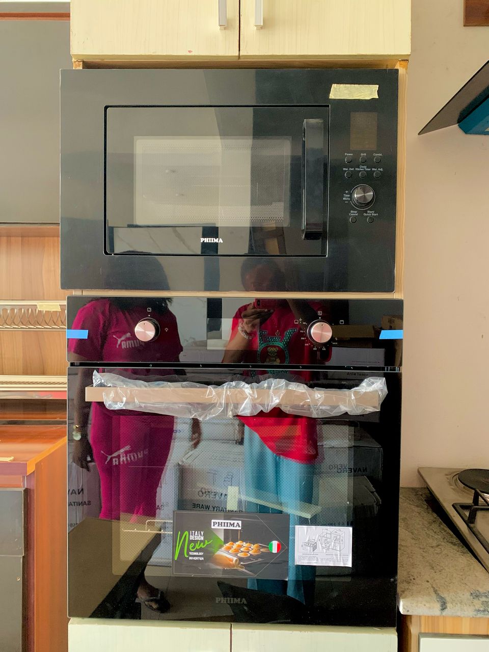 Built-in Microwave and Oven